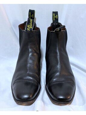Vintage R.M. Williams Yearling Leather Chelsea Boots Australia 6.5 G UK 7.5 US